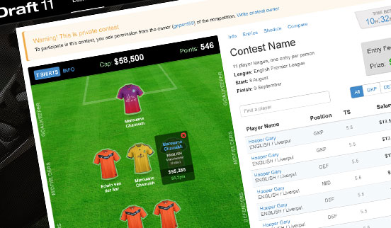 Daily Fantasy Soccer. 2013-2014